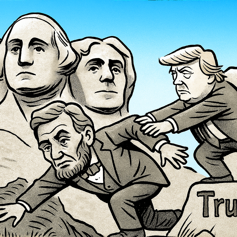 Dear Leader Trump, best president ever?